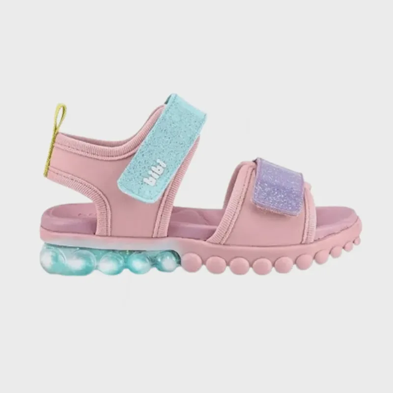 Bibi Sandalia Summer Roller Led Rosa