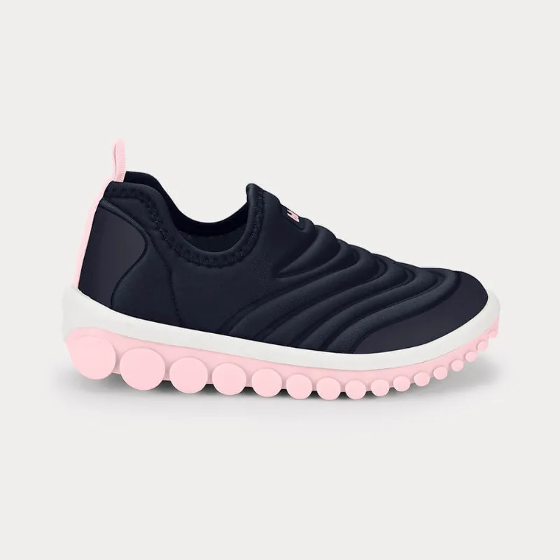 Tênis Infantil Bibi Roller 2.0 Azul Marinho com Rosa 23