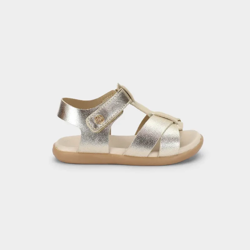 Sandália Infantil Bibi Baby Soft II Dourada 27