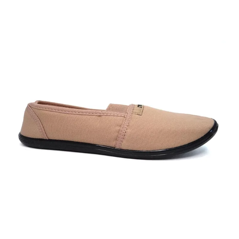 Sapatilha Fem Moleca Brim Sider Nude 520.59