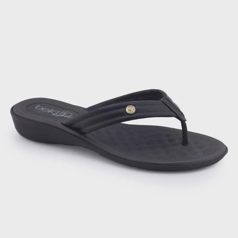 Chinelo Feminino Tiras Beira Rio Conforto 8224.846 Anabela