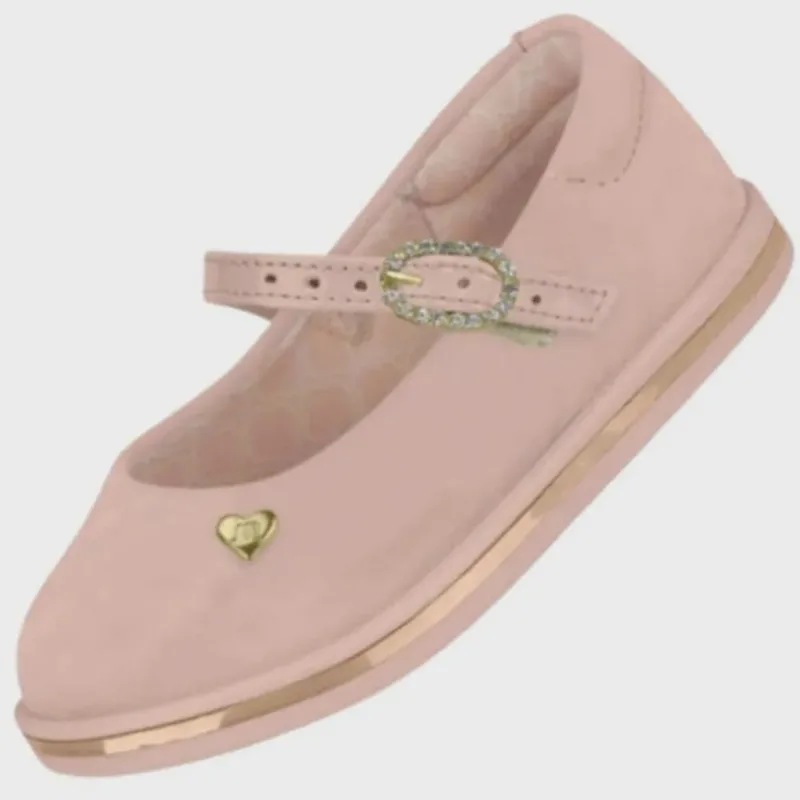 Sapatilha Infantil Molekinha 2132.106 Feminina Rosa