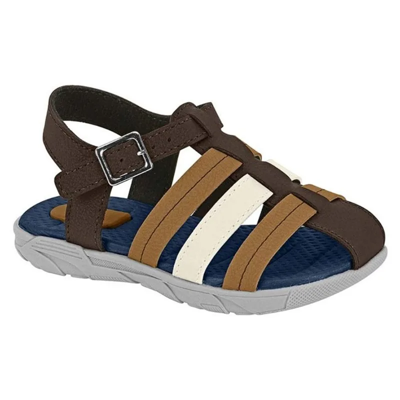 Sandália Papete Molekinho 2135121 Infantil Masculino