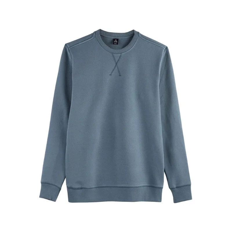 Blusão masculino em moletom piquet de algodão - Verde M