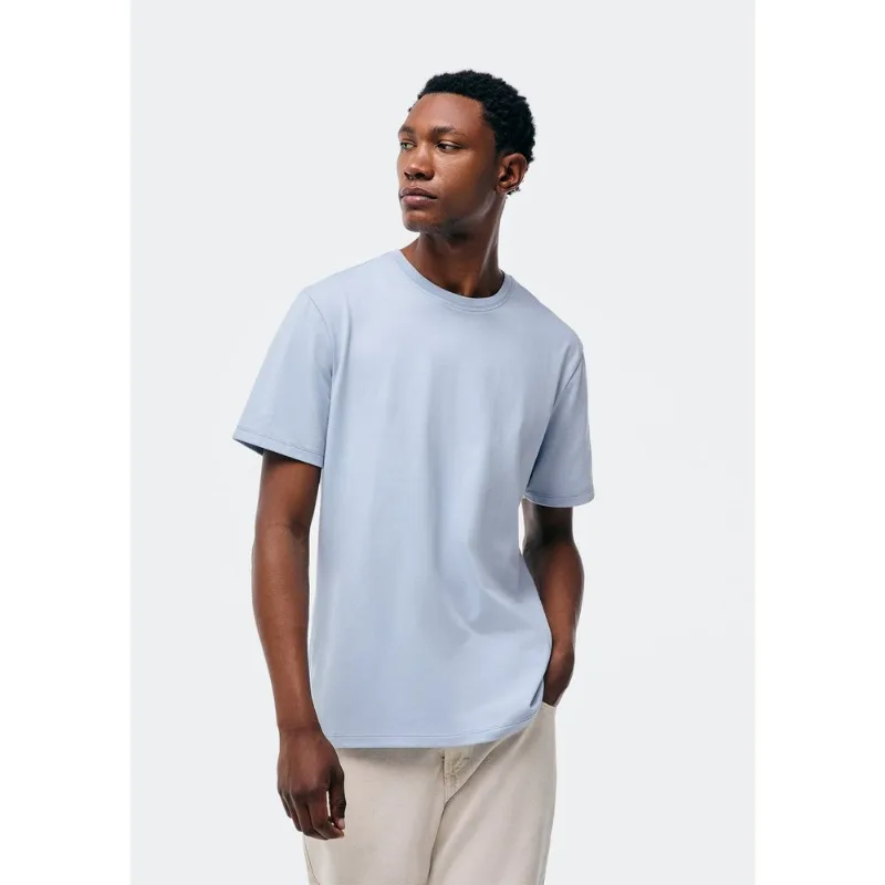 Camiseta Básica Masculina Super Cotton - Azul XG