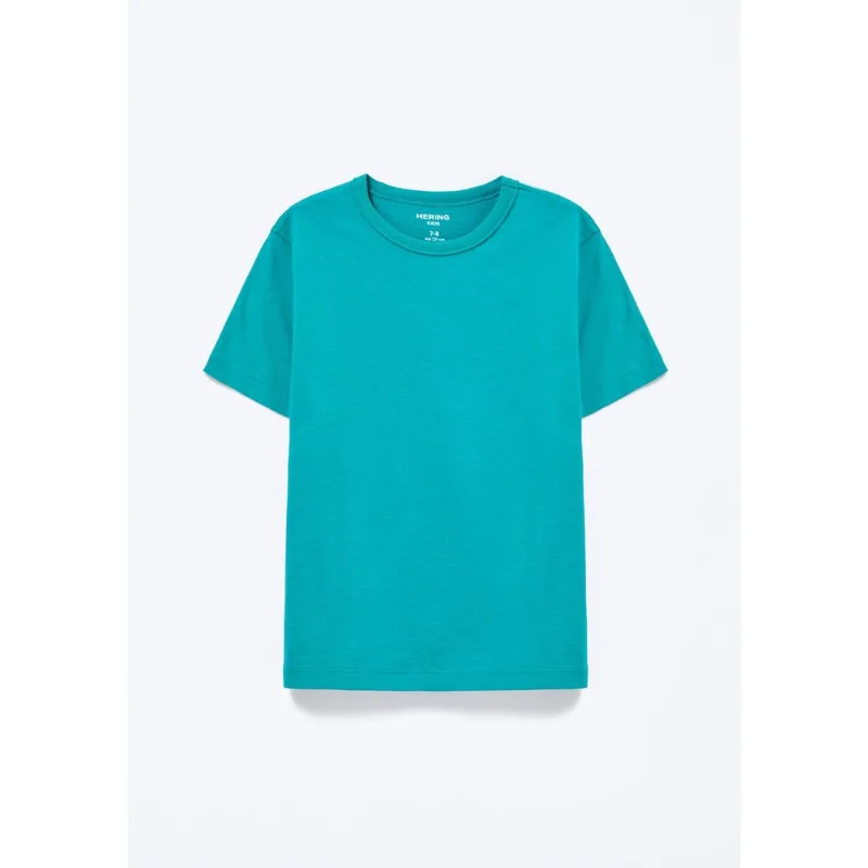 Camiseta Básica Infantil Algodão Unissex - Verde 006