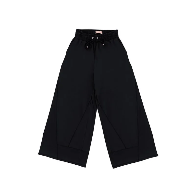 Calça Pantalona Malhão - Angel Basic - Não Disponível - Moda