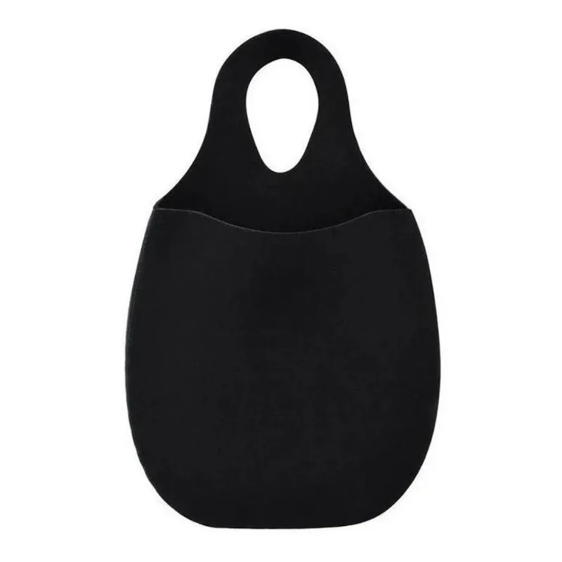 Lixeira Lixinho Lixo Carro Em Neoprene Preto Basic Reforçada