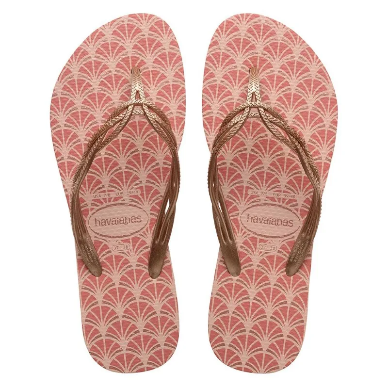 Chinelo Havaianas Feminino Rosa Ballet 35/36