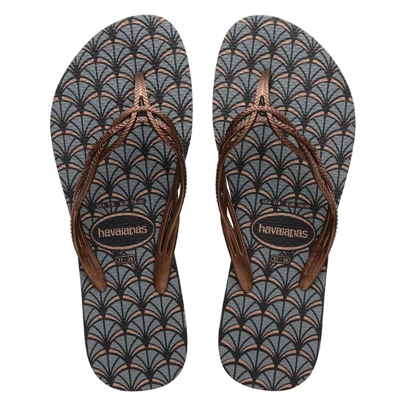 Chinelo Havaianas Feminino Preto 39/40