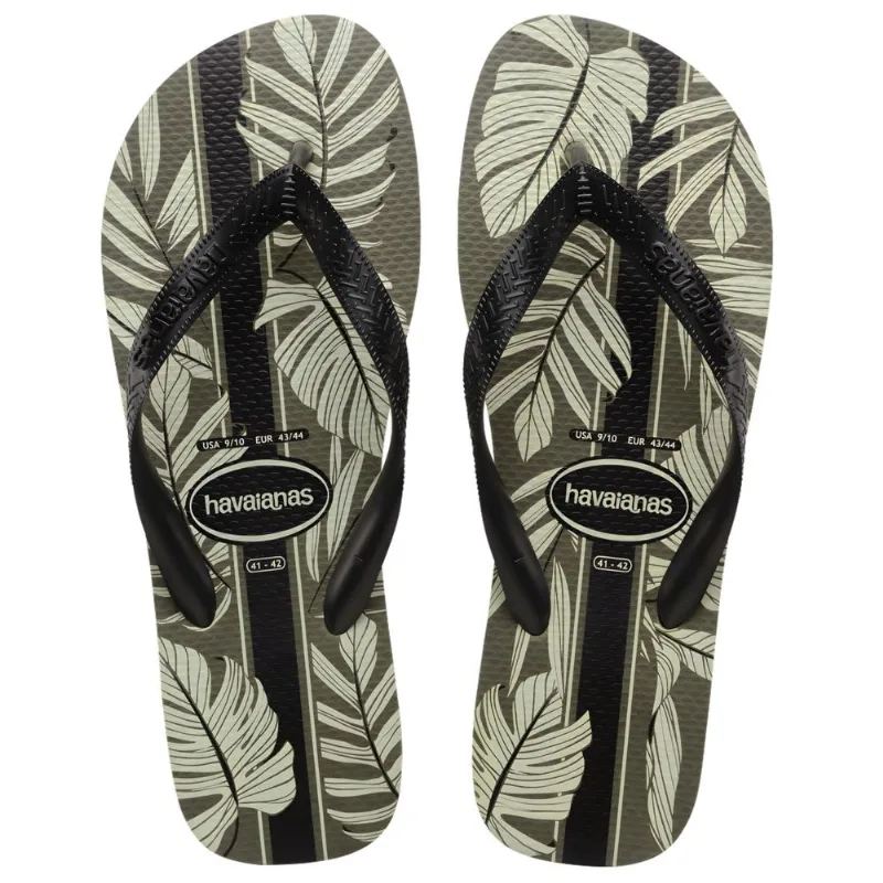 Sandália Havaianas Aloha 1819 Musgo 37/38