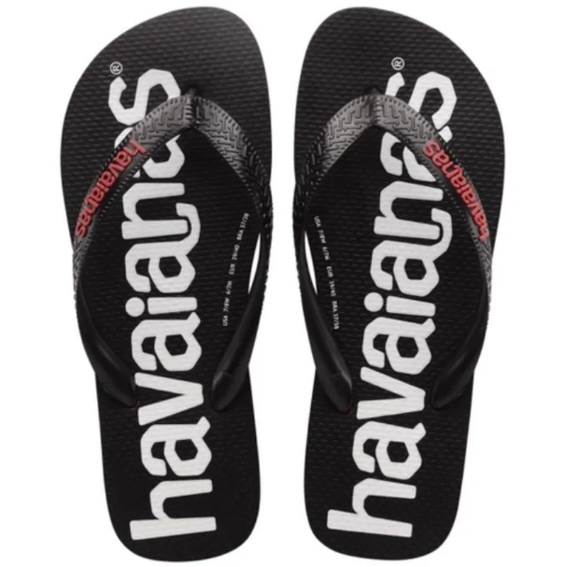 Chinelo Vermelho Rubi Top Logomania 2 Havaianas Unisex n° 43/44