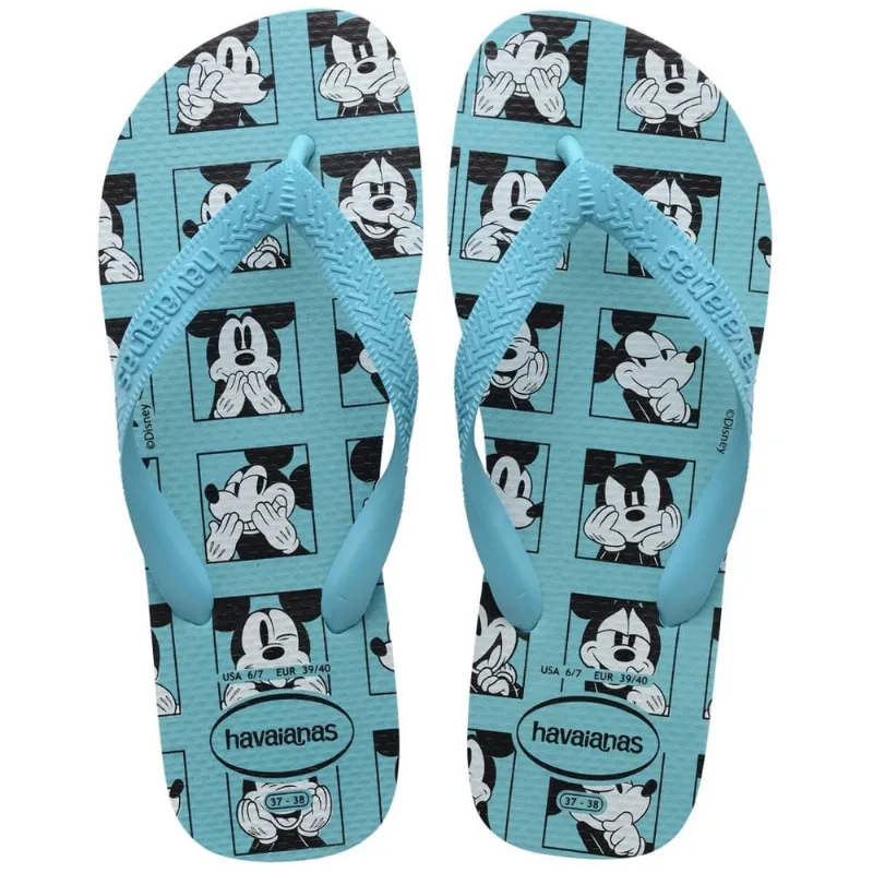 Sandália Havaianas Adulto Top Disney Azul 35/36