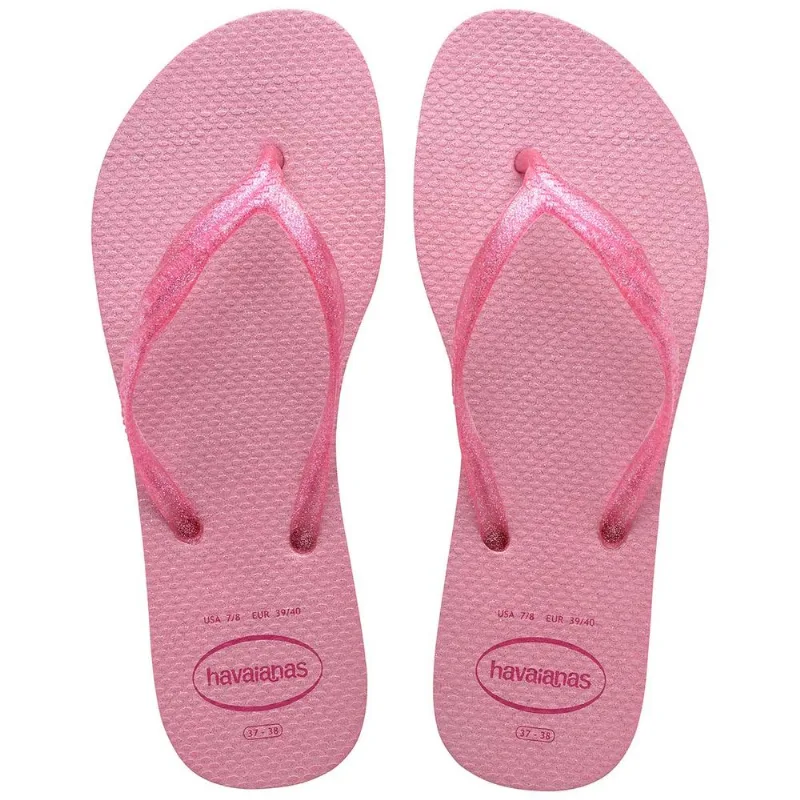 Chinelo Havaianas Feminino Rosa Cristal 37/38 - HAVAIANAS