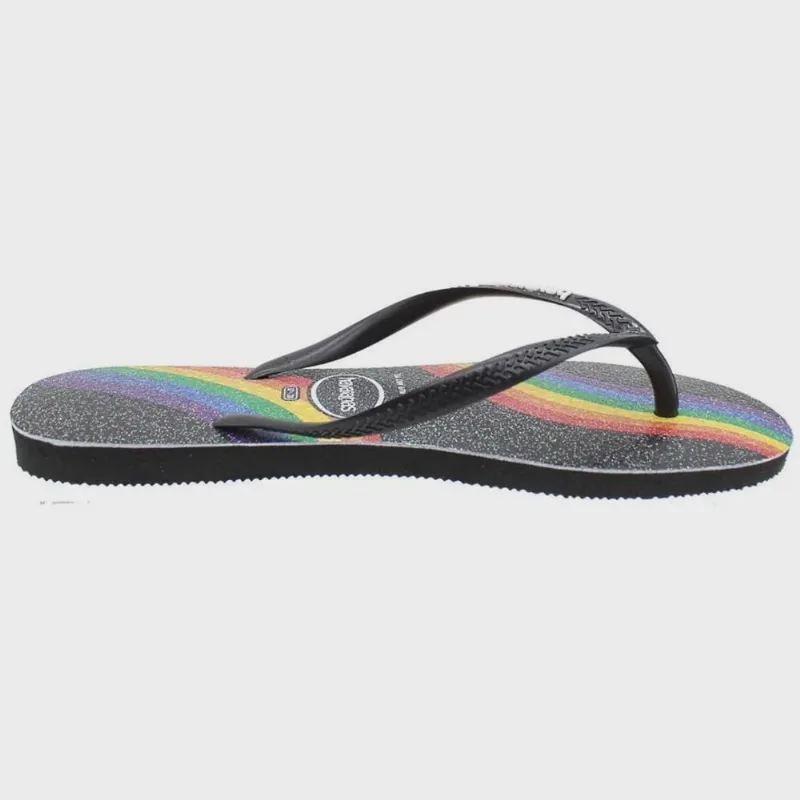 Sandália Havaianas Slim Pride Preto 41/42