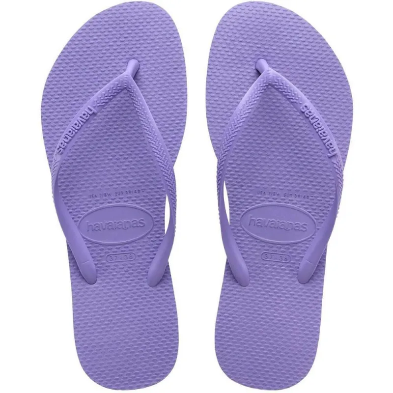 Chinelo Havaianas Feminino Slim 33/4 Roxo Paisley