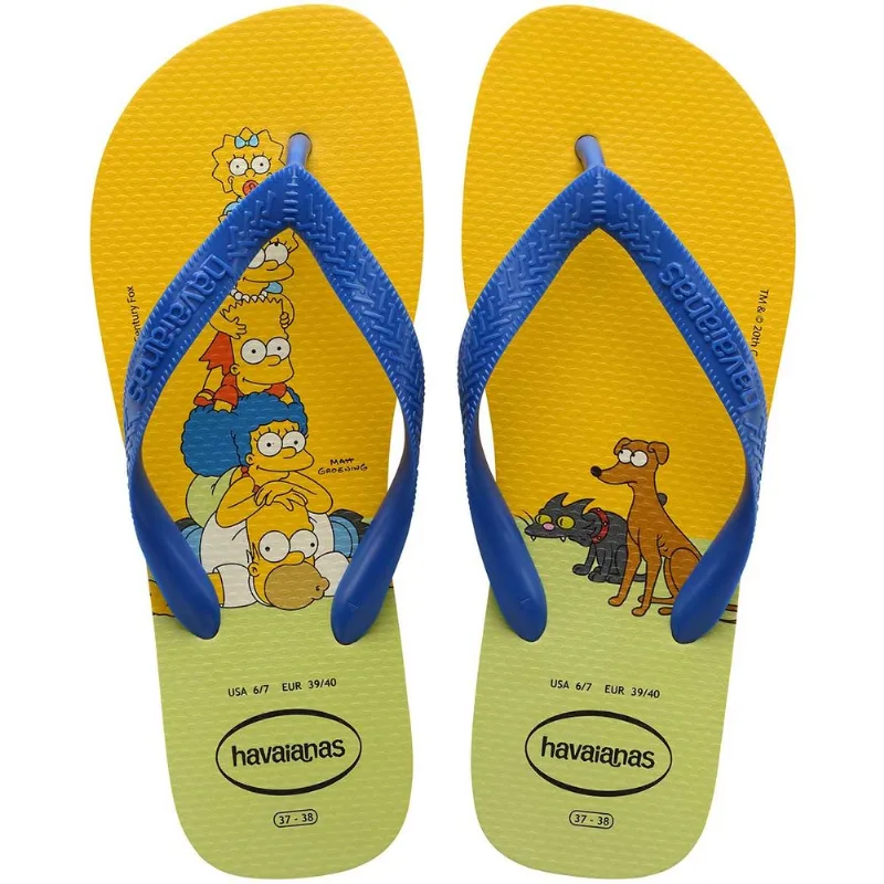 Chinelo Havaianas Masculino Amarelo Cítrico 43/44