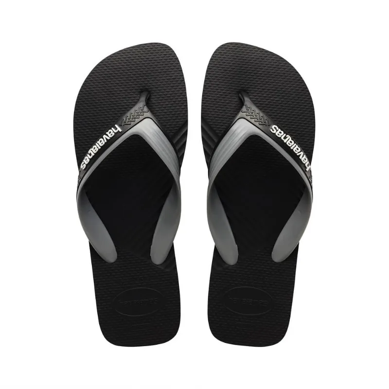 Chinelo Preto/Cinza Aco Dual Havaianas n° 37/38 Men