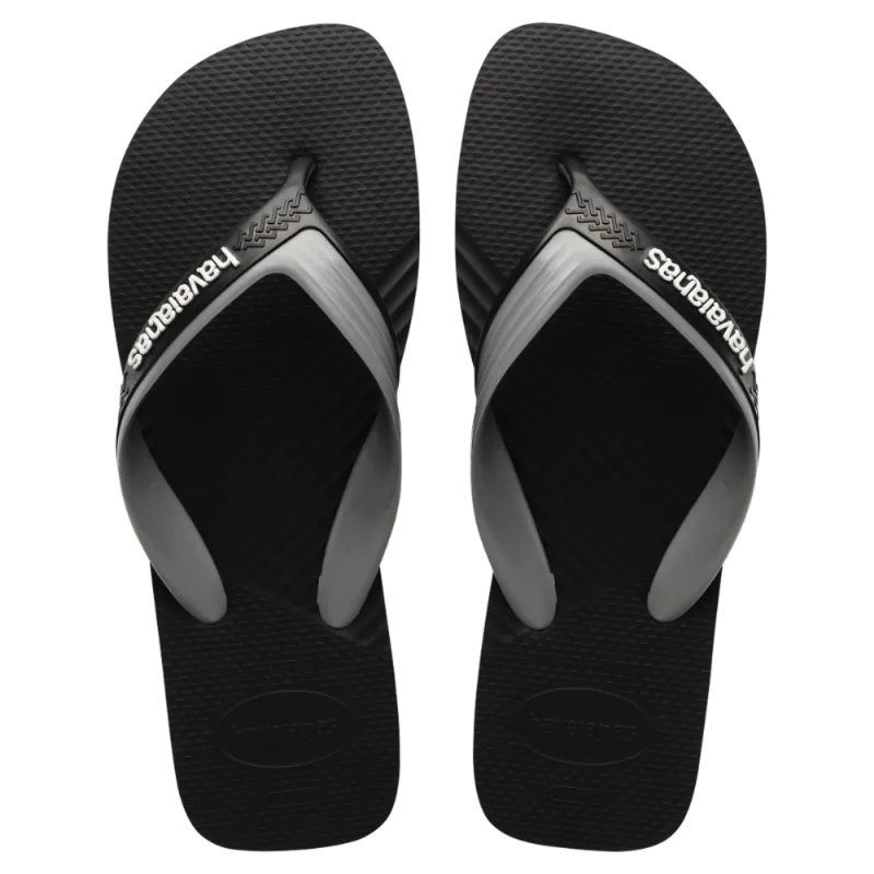 Chinelo Preto/Cinza Aco Dual Havaianas n° 43/44 Men