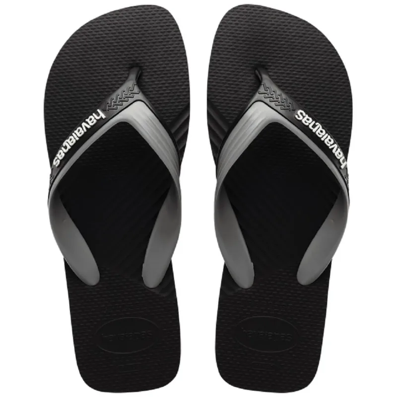 Chinelo Preto/Cinza Aco Dual Havaianas n° 45/46 Men