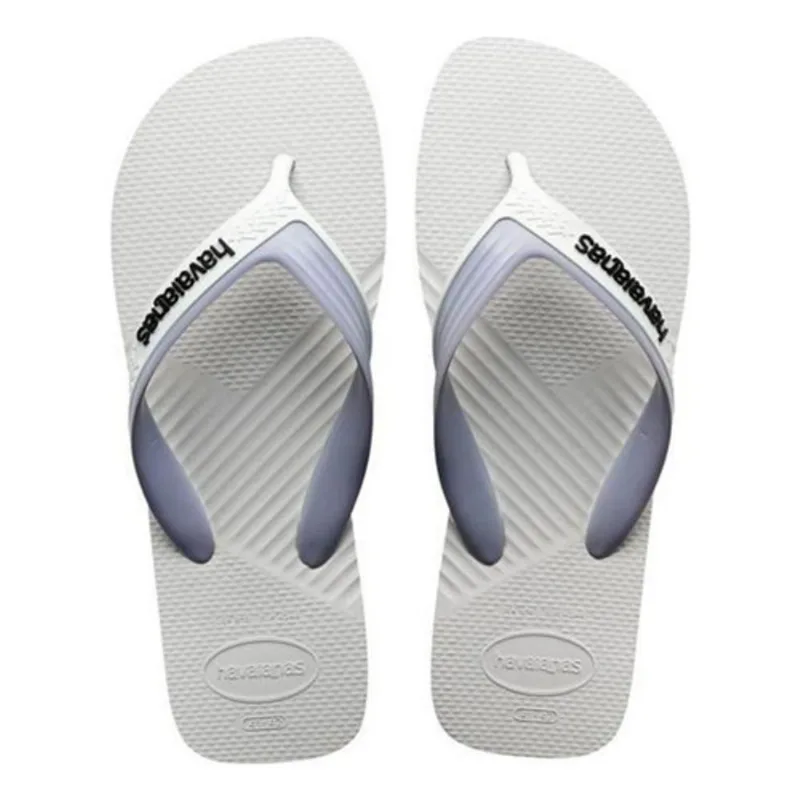 Chinelo Branco/Cinza Gelo Dual Havaianas n° 35/36 Men