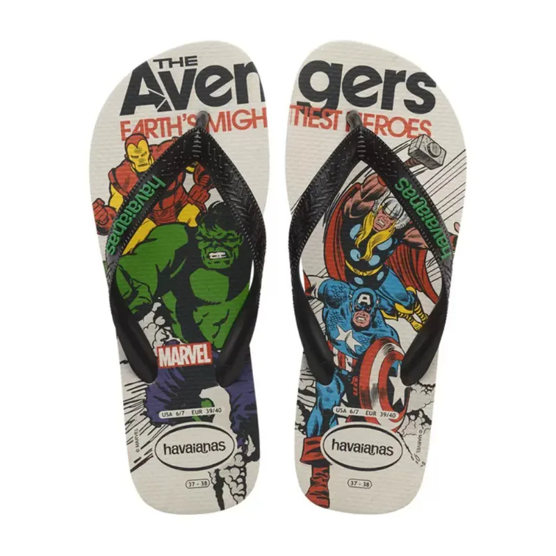 Sandália Havaianas Top Marvel Classic Bege Palha 35/36