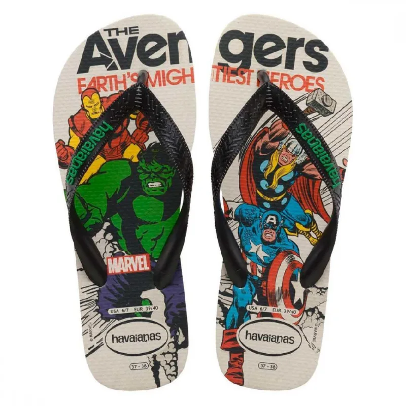 Sandália Havaianas Top Marvel Classic Bege Palha 43/44