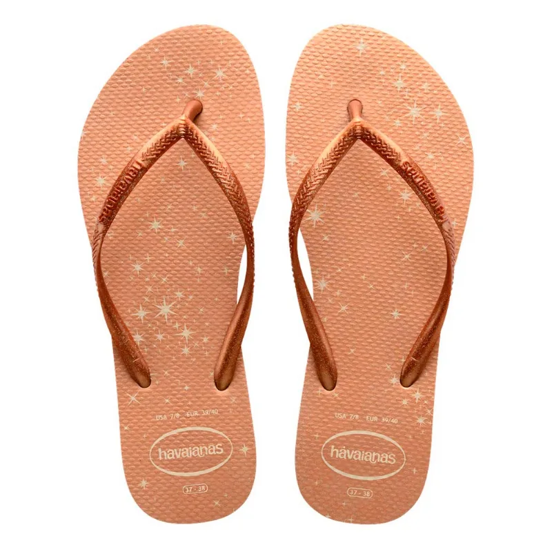 Sandália Havaianas Slim Gloss Tamanho 33/34 1 Par