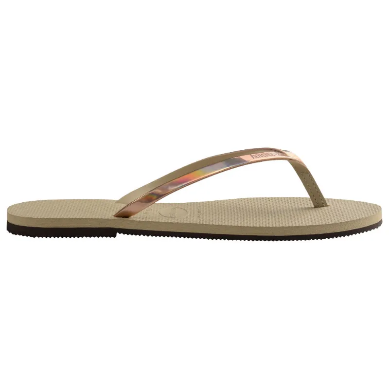 Sandálias Havaianas You Metallic Areia II 39/40 - Havaianas