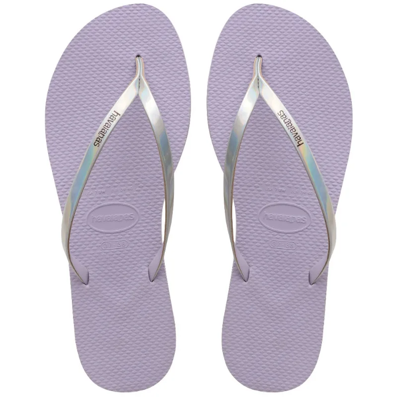 Sandálias Havaianas You Metallic Lilas 35/36