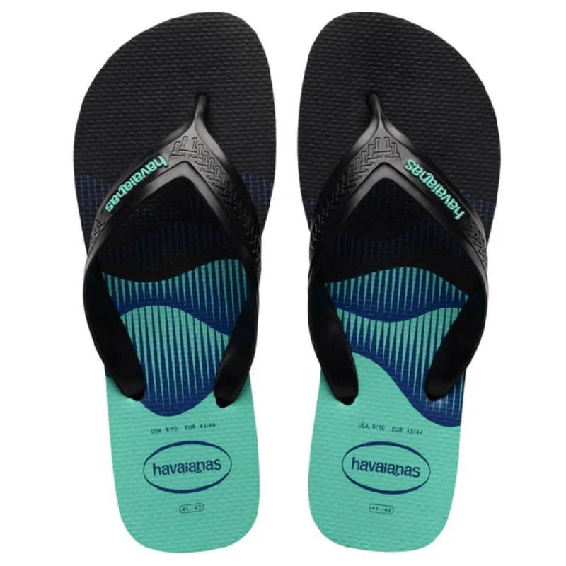 Sandália Havaianas Feminina Top Max Basic Preta 37/38 - Havaianas