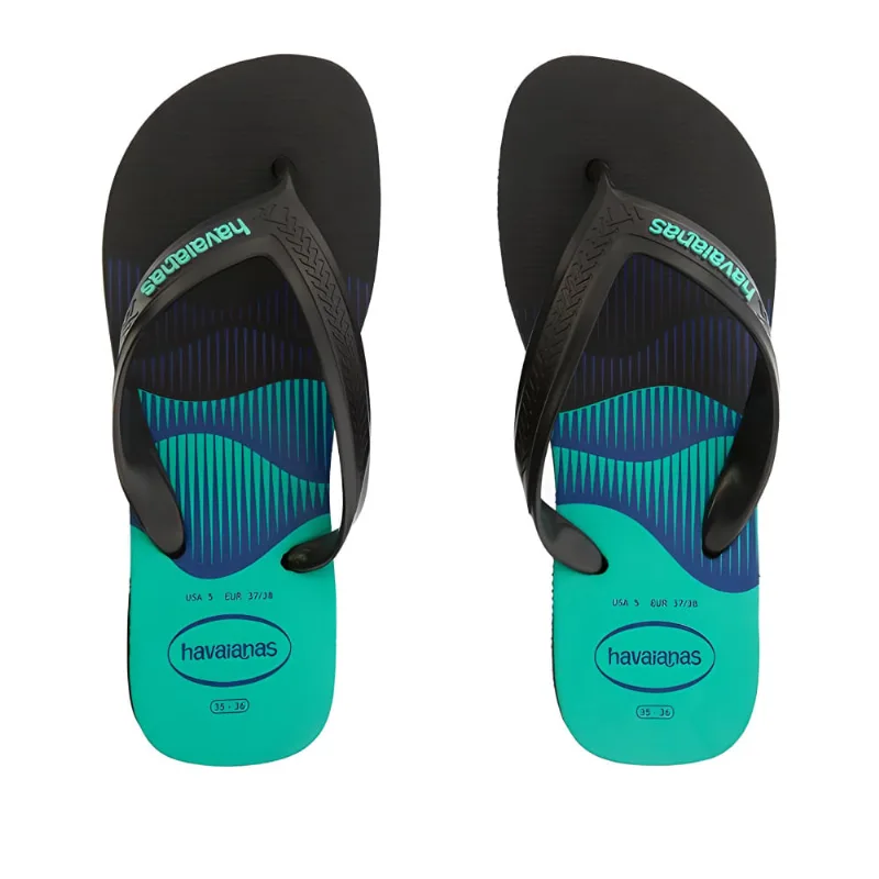 Sandália Havaianas Feminina Top Max Basic Preta 39/40