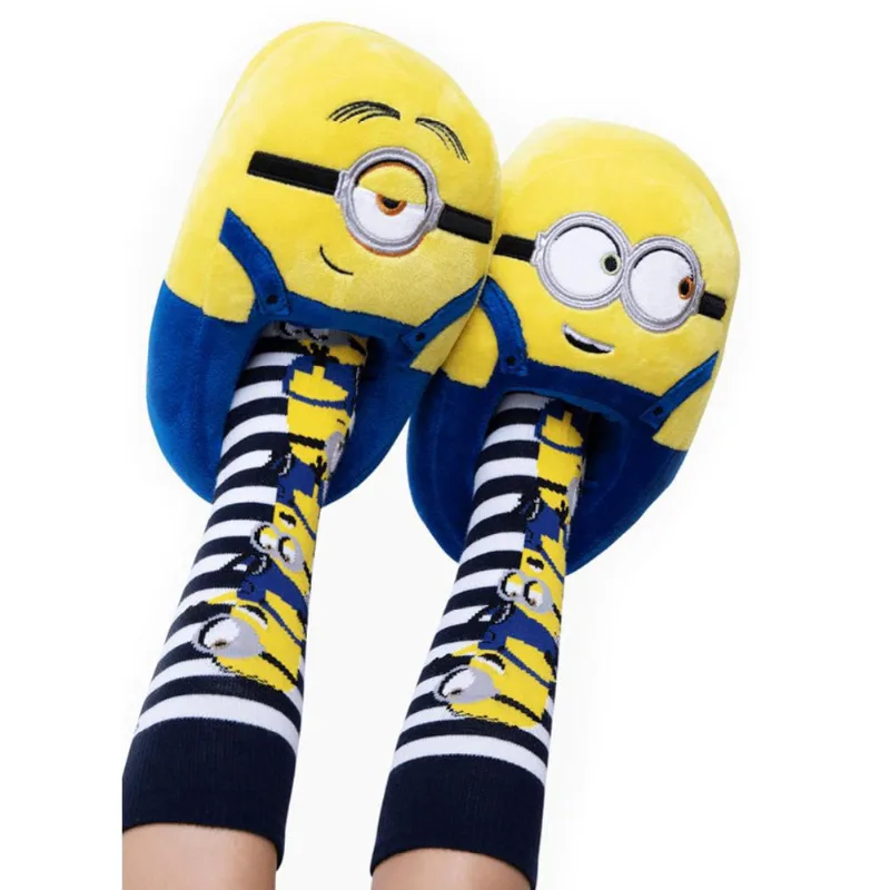 Pantufa Teen Minions Puket INV21 Amarelo 050500167