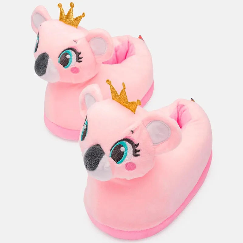 Pantufa Infantil Puket Coala Princess Rosa 050403061