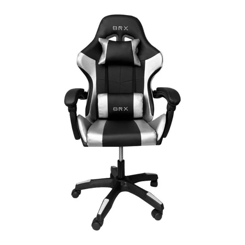 Cadeira Gamer Brx Impact Silver - BRX - Móveis