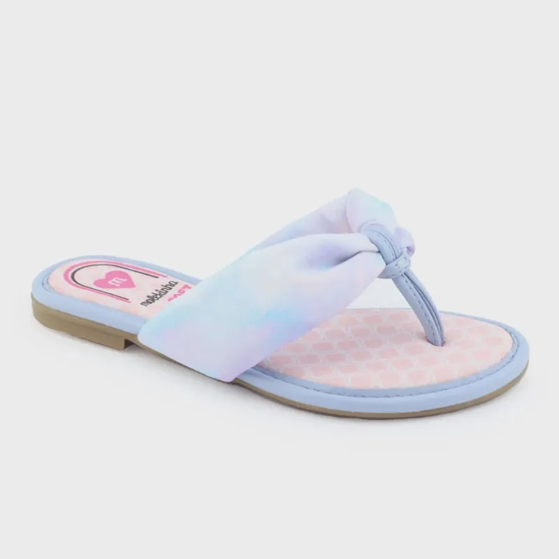 Chinelo Rasteira Infantil Molekinha Soft 2157.763 Tie Dye