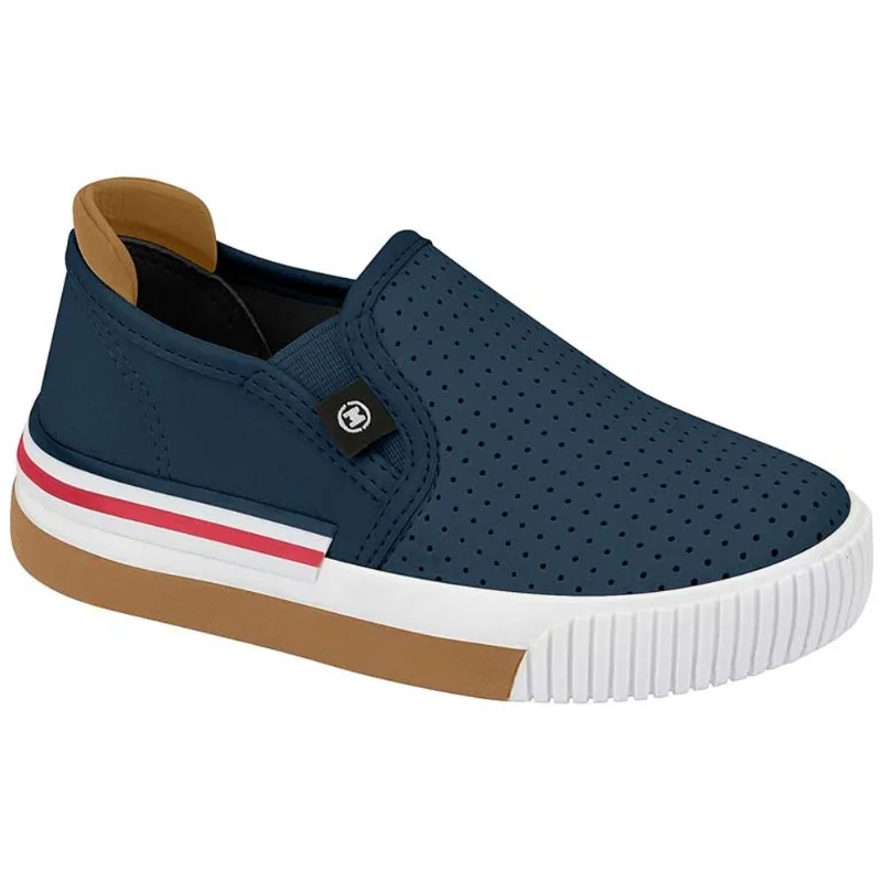 Tênis Casual Molekinho Napa Flot Rust Neo Micro Marinho 2615.100 - 24