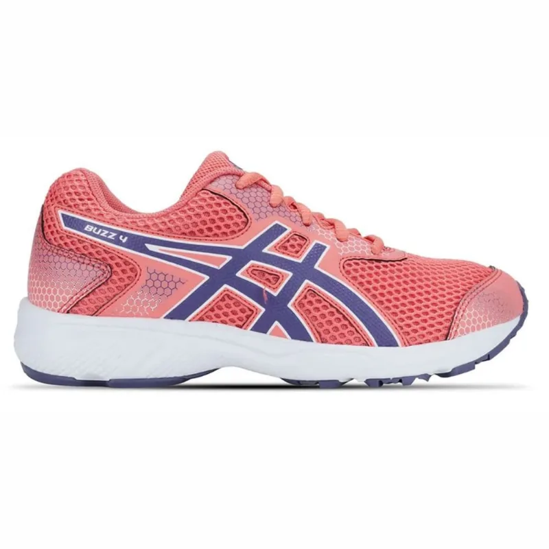 Tênis Asics Buzz 4 Gs Infantil Rosa Roxo