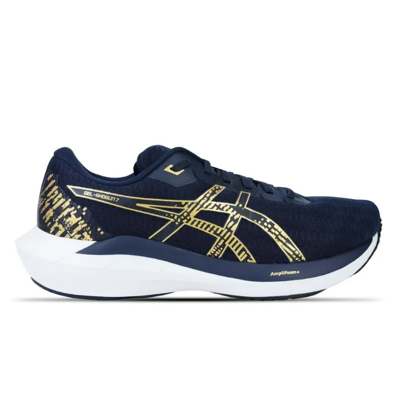 Tenis Asics Gel-shogun 7 Azul/amarelo 042