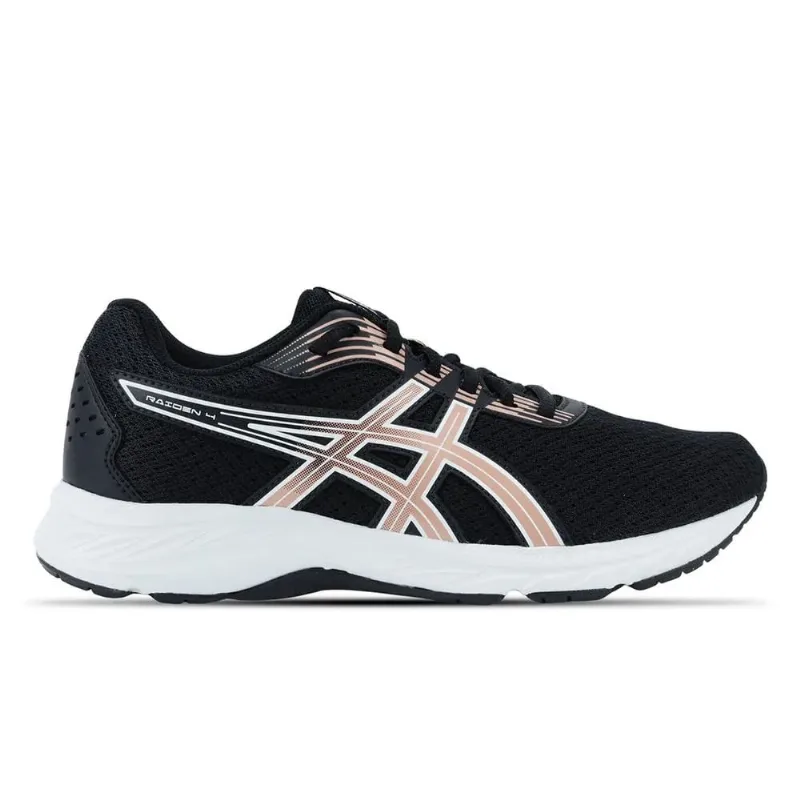 Tênis Asics Raiden 4 Black Rose Gold-Feminino