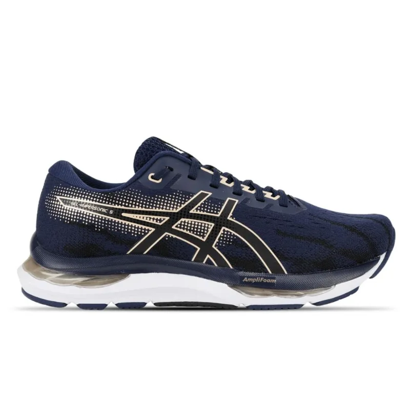 Tenis Asics Gel-hypersonic 5 Azul/dourado 036