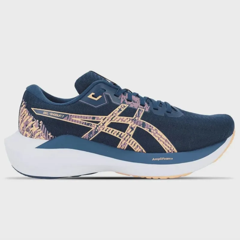 Tênis asics gel Shogun 7 Feminino Petróleo