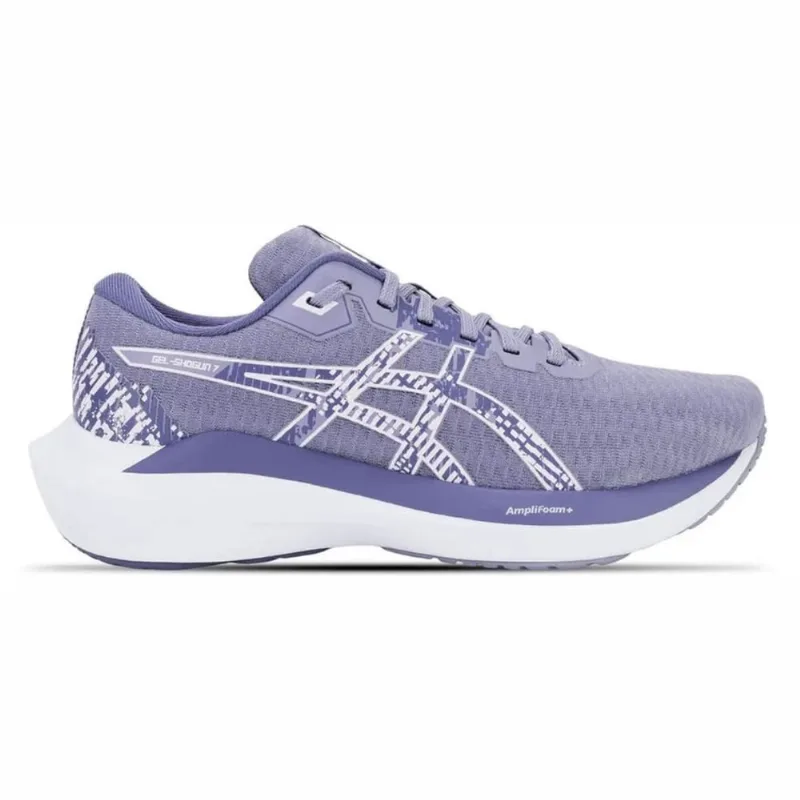 Tênis Asics Gel Shogun 7 Feminino Roxo Branco