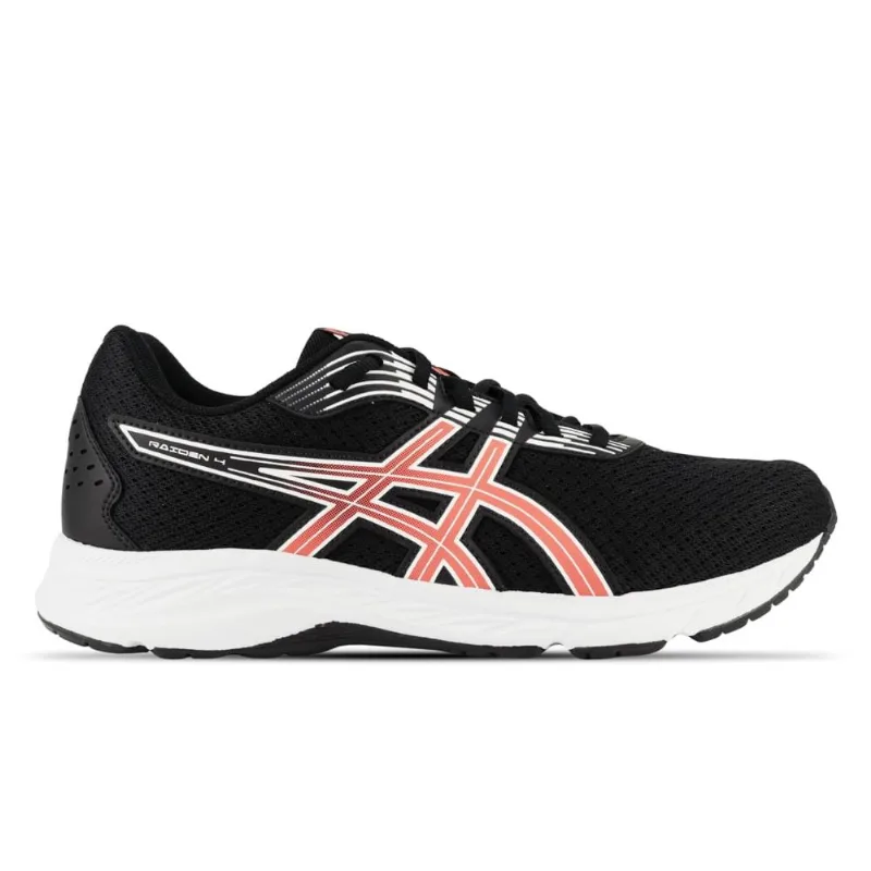 Tenis Asics Raiden 4 Preto/rosa 040