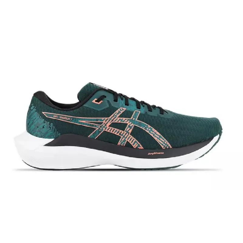 Tenis Asics Gel-shogun 7 Verde/laranja 043