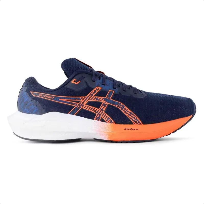 Tênis Asics Gel Shogun 7 Masculino 38 / Marinho / Laranja