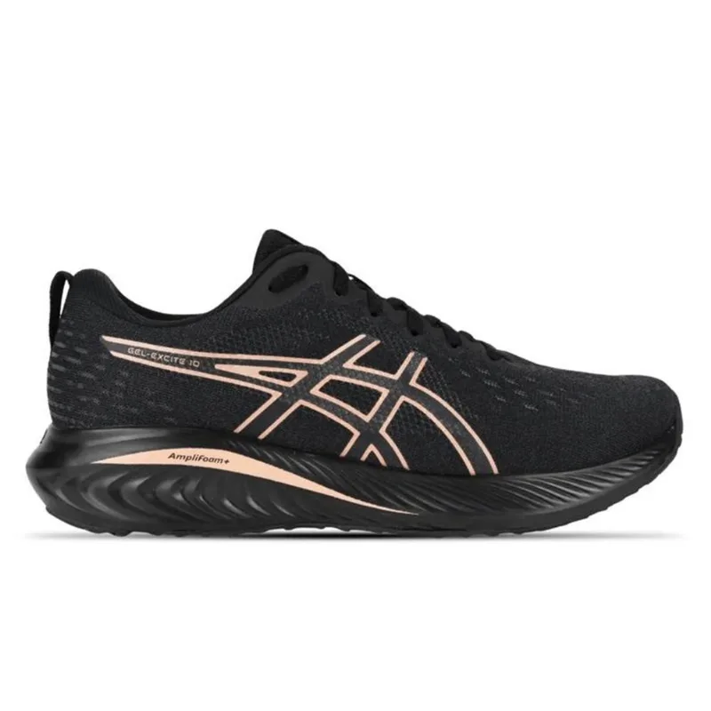 Tênis asics GEL-Excite 10 Feminino Preto/Rosa