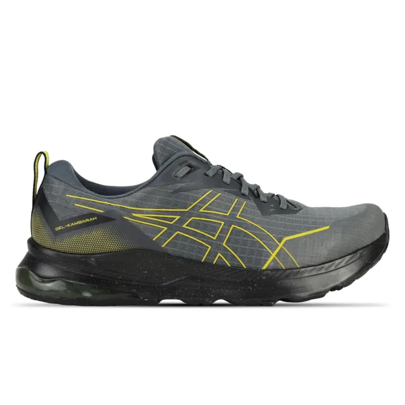 Tenis Asics Gel-kambarah Cinza/verde 043