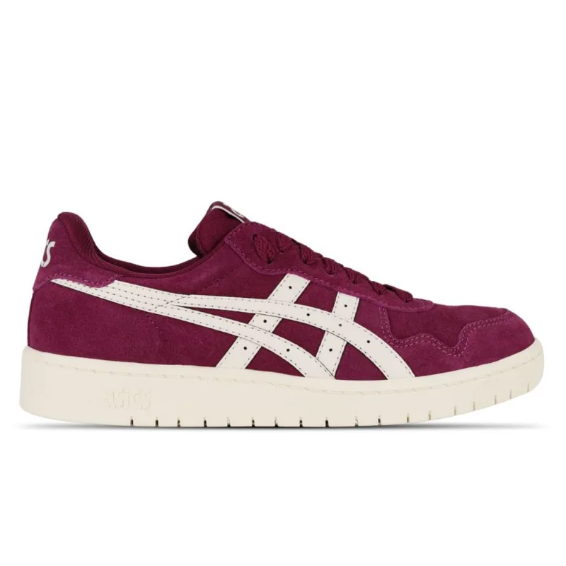 Tenis Asics Japan S Camurca Vermelho/bege 035