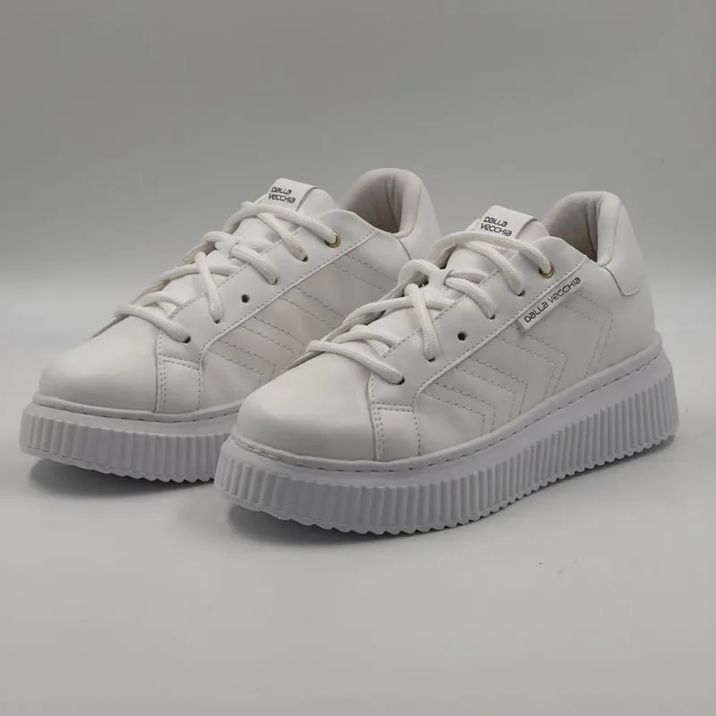 Tênis Dalla Vecchia Casual Com Cadarço Feminino